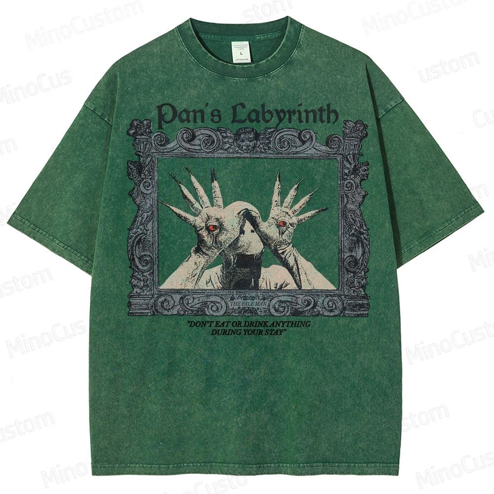 Pan's Labyrinth movie vintage Washed T-Shirt 