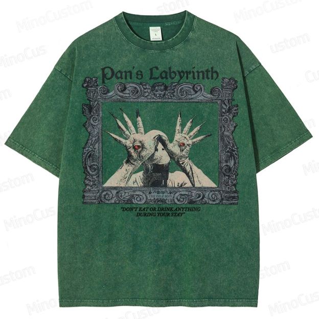 Pan's Labyrinth movie vintage Washed T-Shirt 