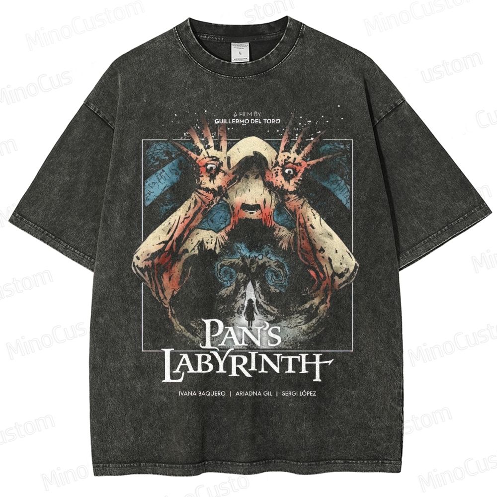 Pan’s Labyrinth Pale Man  Washed T-Shirt 