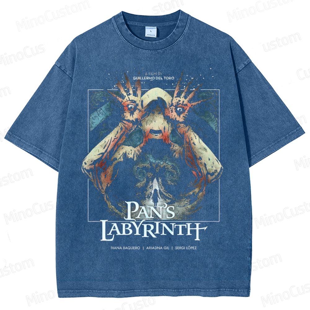 Pan’s Labyrinth Pale Man  Washed T-Shirt 