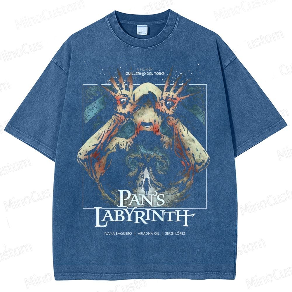Pan’s Labyrinth Pale Man  Washed T-Shirt 