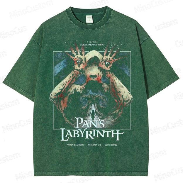 Pan’s Labyrinth Pale Man  Washed T-Shirt 