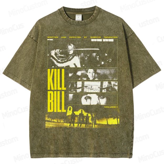 Kill Bill Vol. 1 Movie Washed T-Shirt 