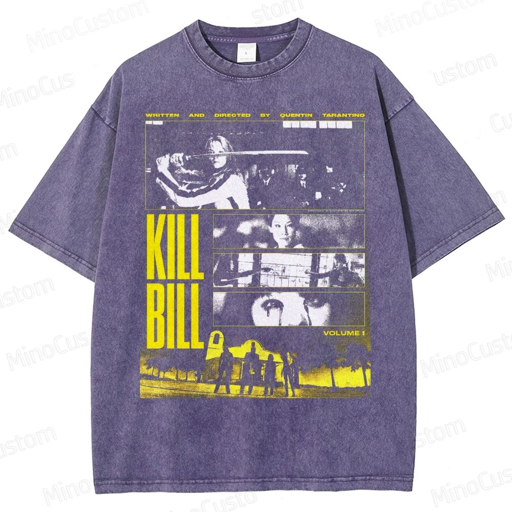 Kill Bill Vol. 1 Movie Washed T-Shirt 