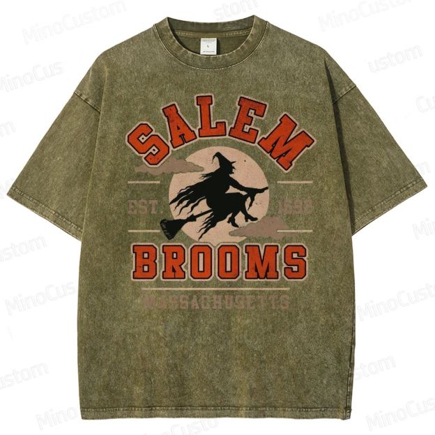 Witch Flight  Washed T-Shirt