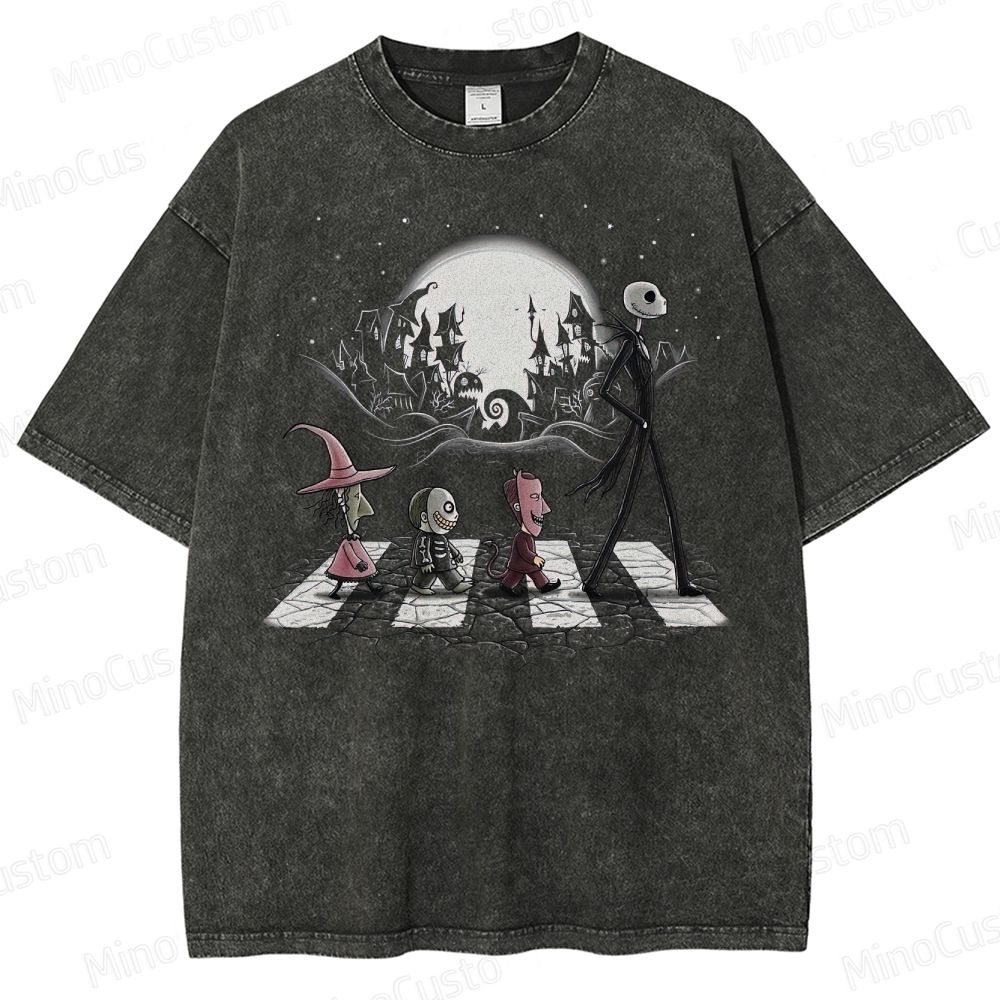 Halloween Road - Men's Apparel Washed T-Shirt 