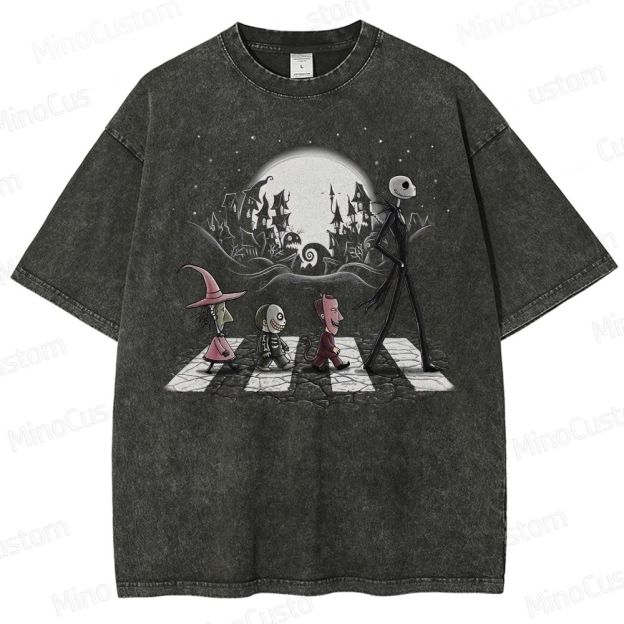 Halloween Road - Men's Apparel Washed T-Shirt 