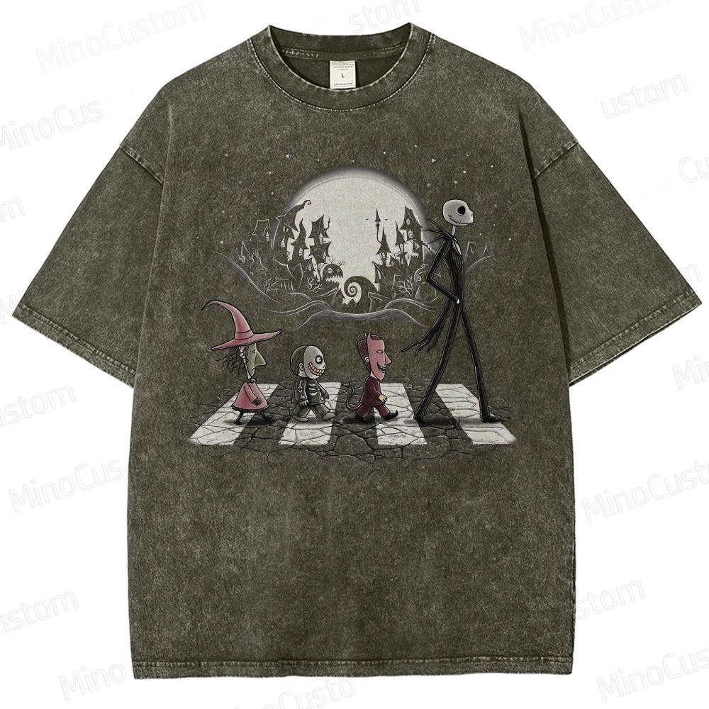 Halloween Road - Men's Apparel Washed T-Shirt 