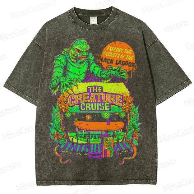 The Creature from the Black Lagoon Cruise Vintage Washed T - Shirt