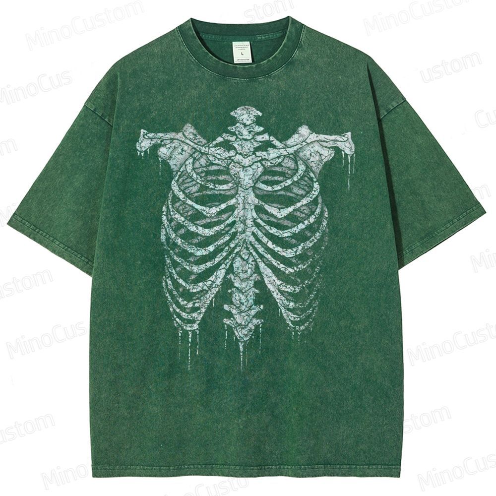 90s Skull Horror Washed T-Shirt 