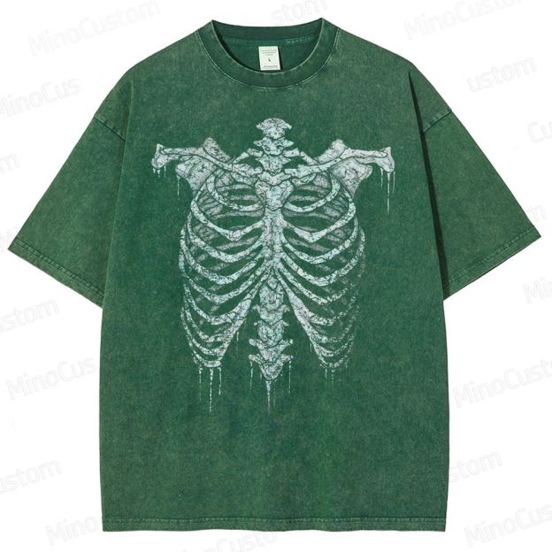 90s Skull Horror Washed T-Shirt 