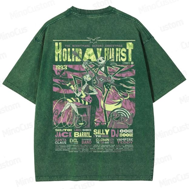 Halloween "Stars of the Show" Washed T-Shirt 