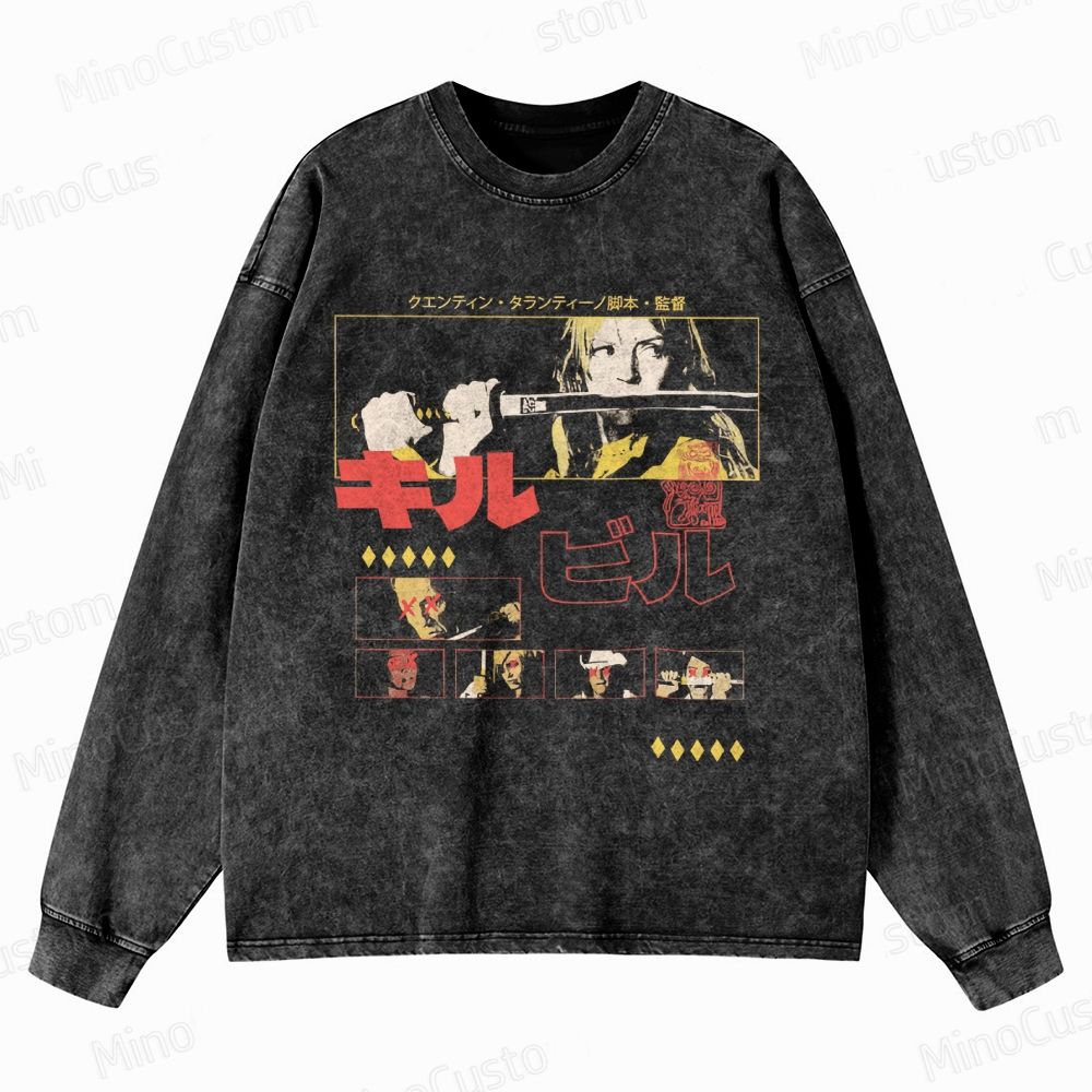 Kill Bill Vintage Washed Sweatshirt