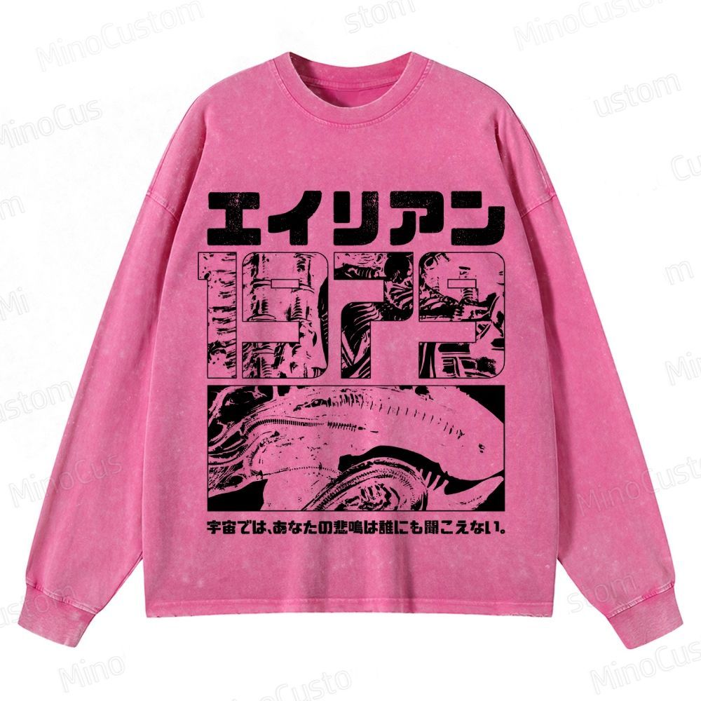 Alien Vintage Washed Sweatshirt