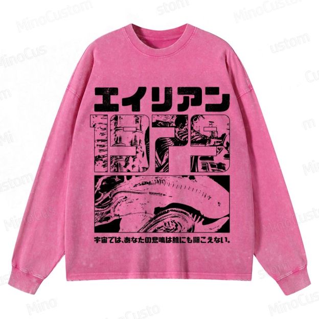 Alien Vintage Washed Sweatshirt