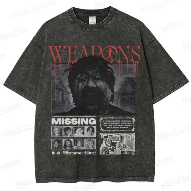 Weapons Missing Vintage Washed T - Shirt