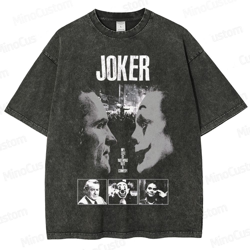 Joker Vintage Washed T - Shirt