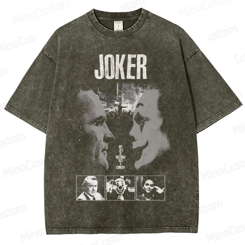 Joker Vintage Washed T - Shirt
