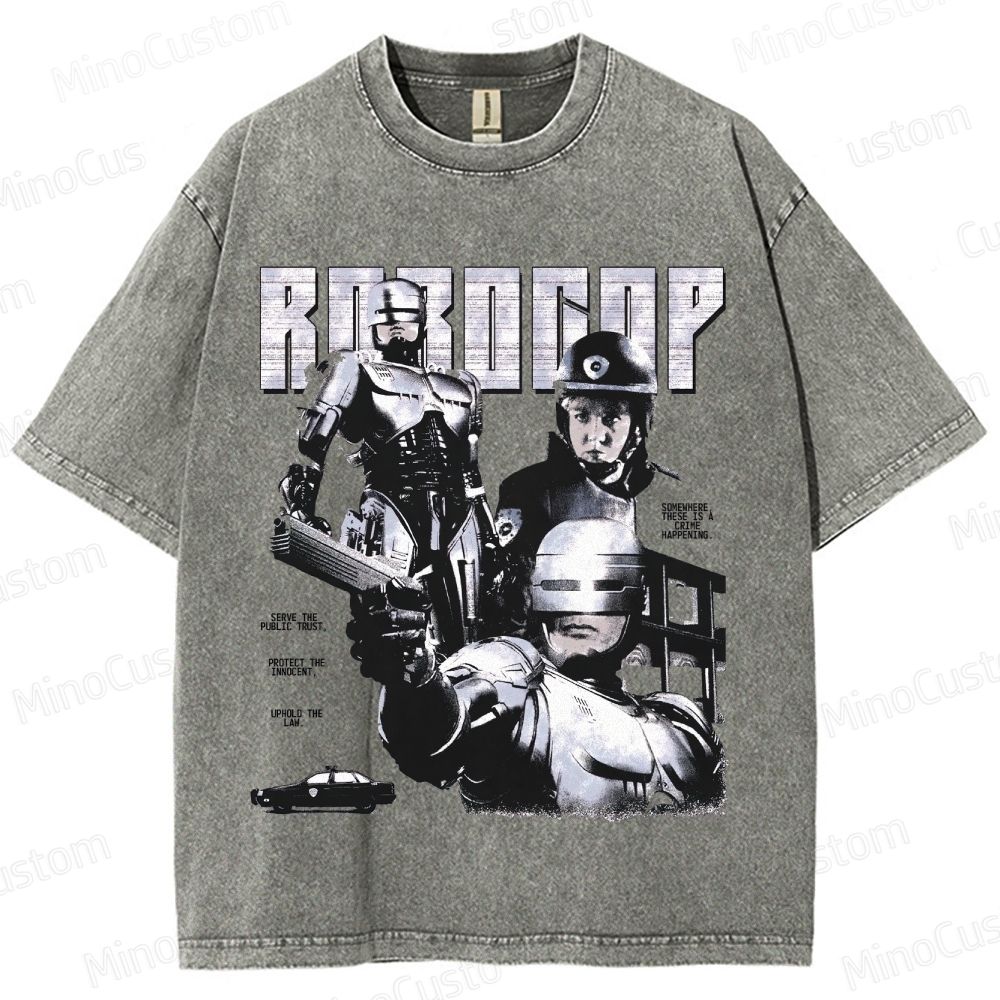RoboCop Vintage Washed T - Shirt