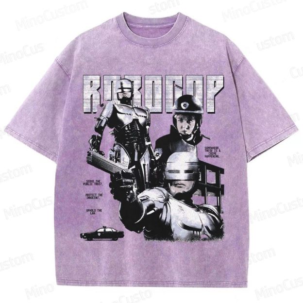 RoboCop Vintage Washed T - Shirt