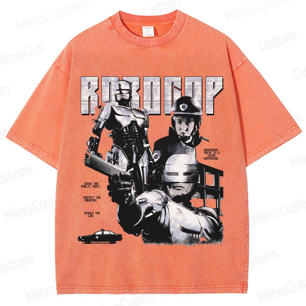 RoboCop Vintage Washed T - Shirt