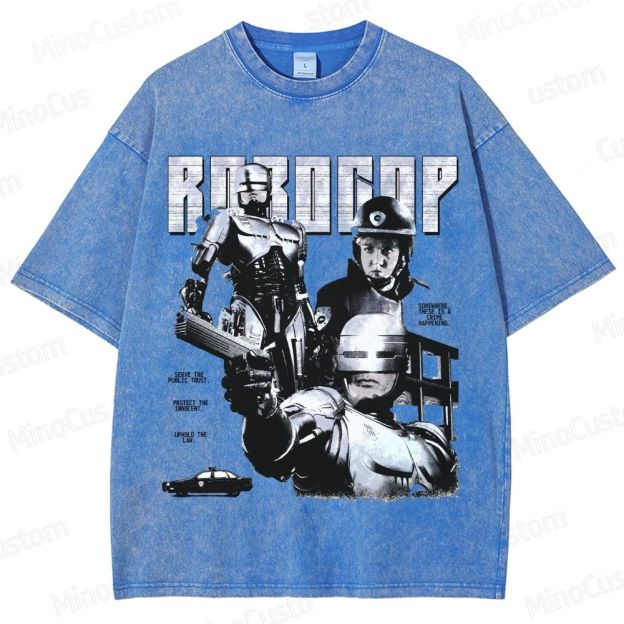 RoboCop Vintage Washed T - Shirt