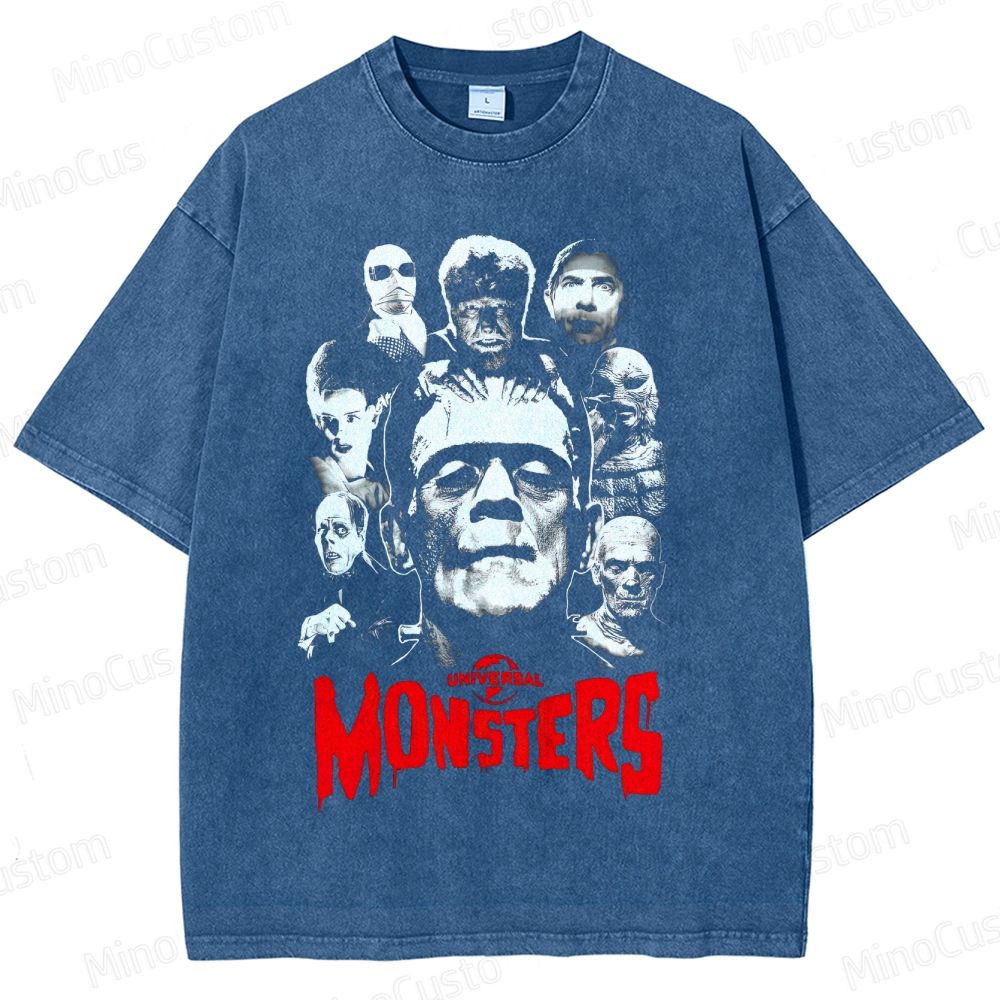 Universal Monsters Vintage Washed T - Shirt