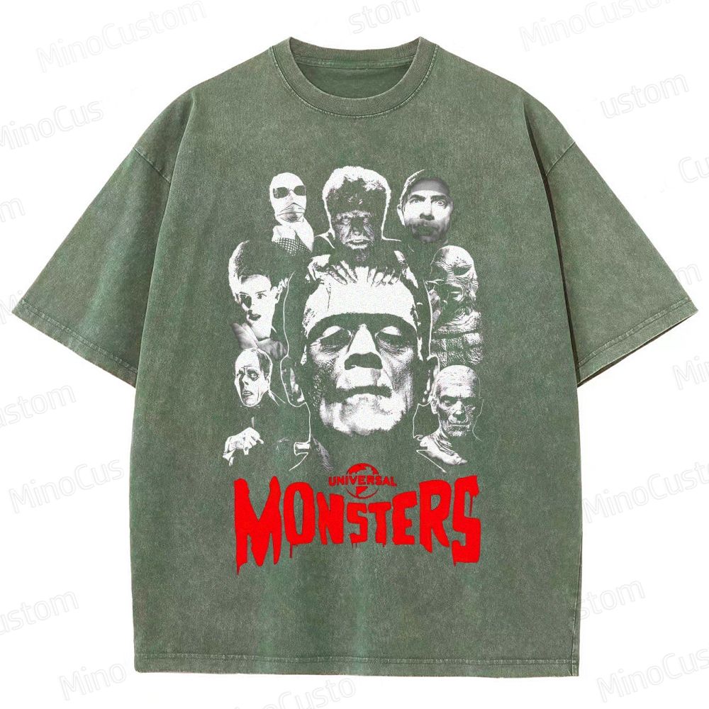 Universal Monsters Vintage Washed T - Shirt