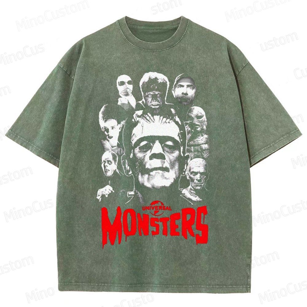 Universal Monsters Vintage Washed T - Shirt