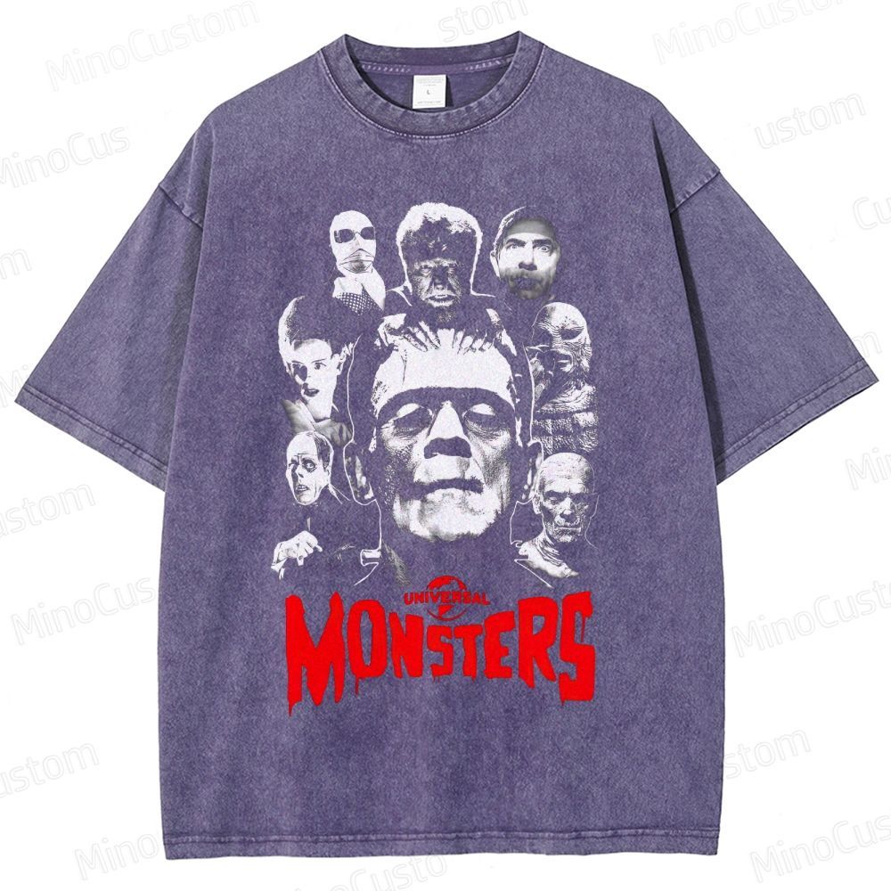 Universal Monsters Vintage Washed T - Shirt