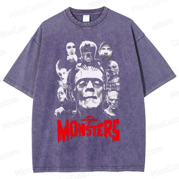 Universal Monsters Vintage Washed T - Shirt