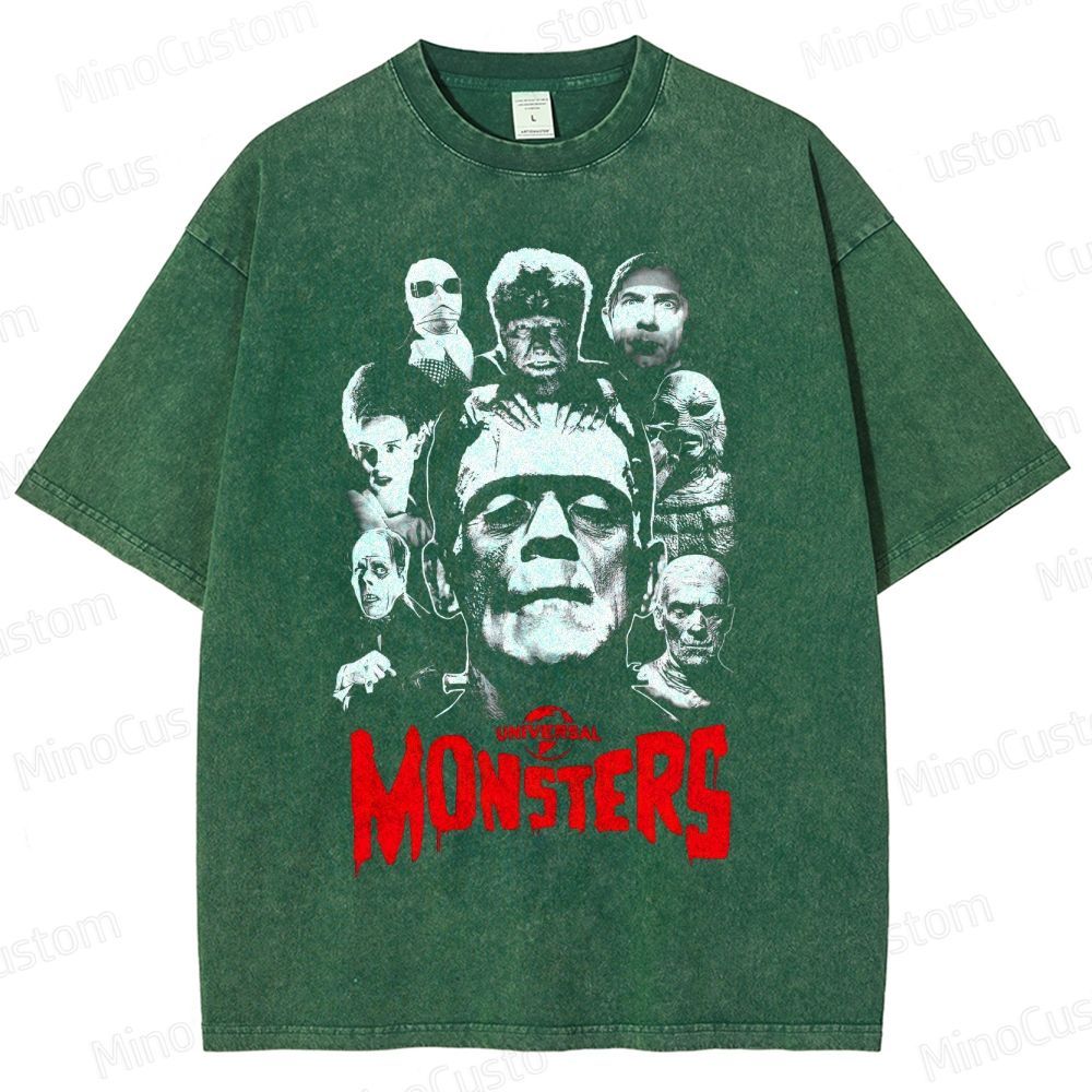 Universal Monsters Vintage Washed T - Shirt