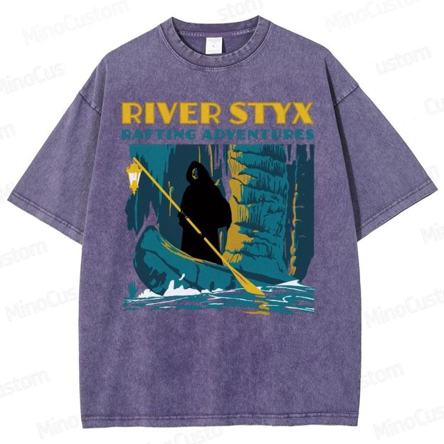 River Styx Rafting Adventures Washed T-Shirt