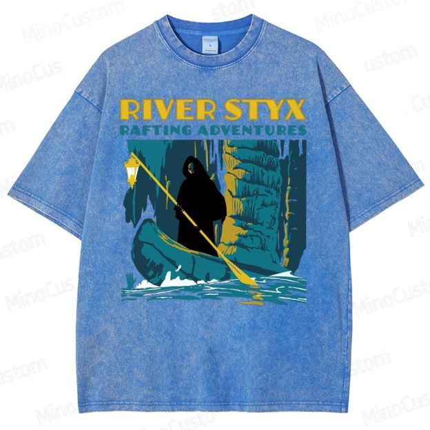 River Styx Rafting Adventures Washed T-Shirt