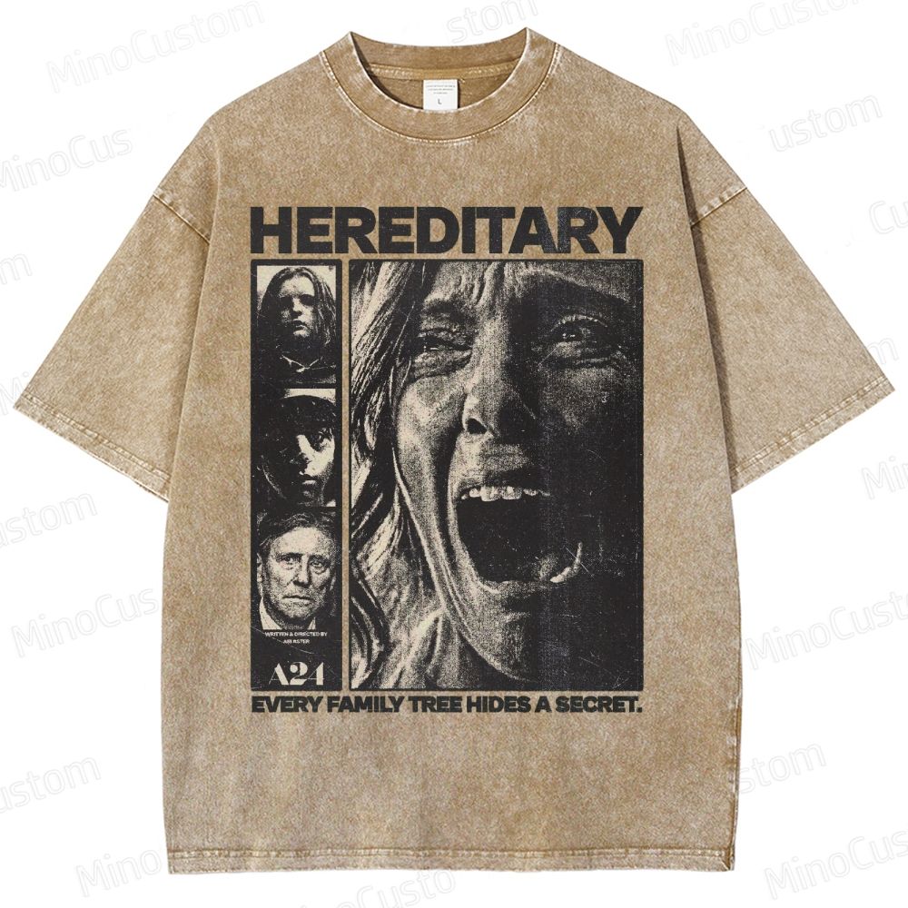 Hereditary Horror Washed T-Shirt 