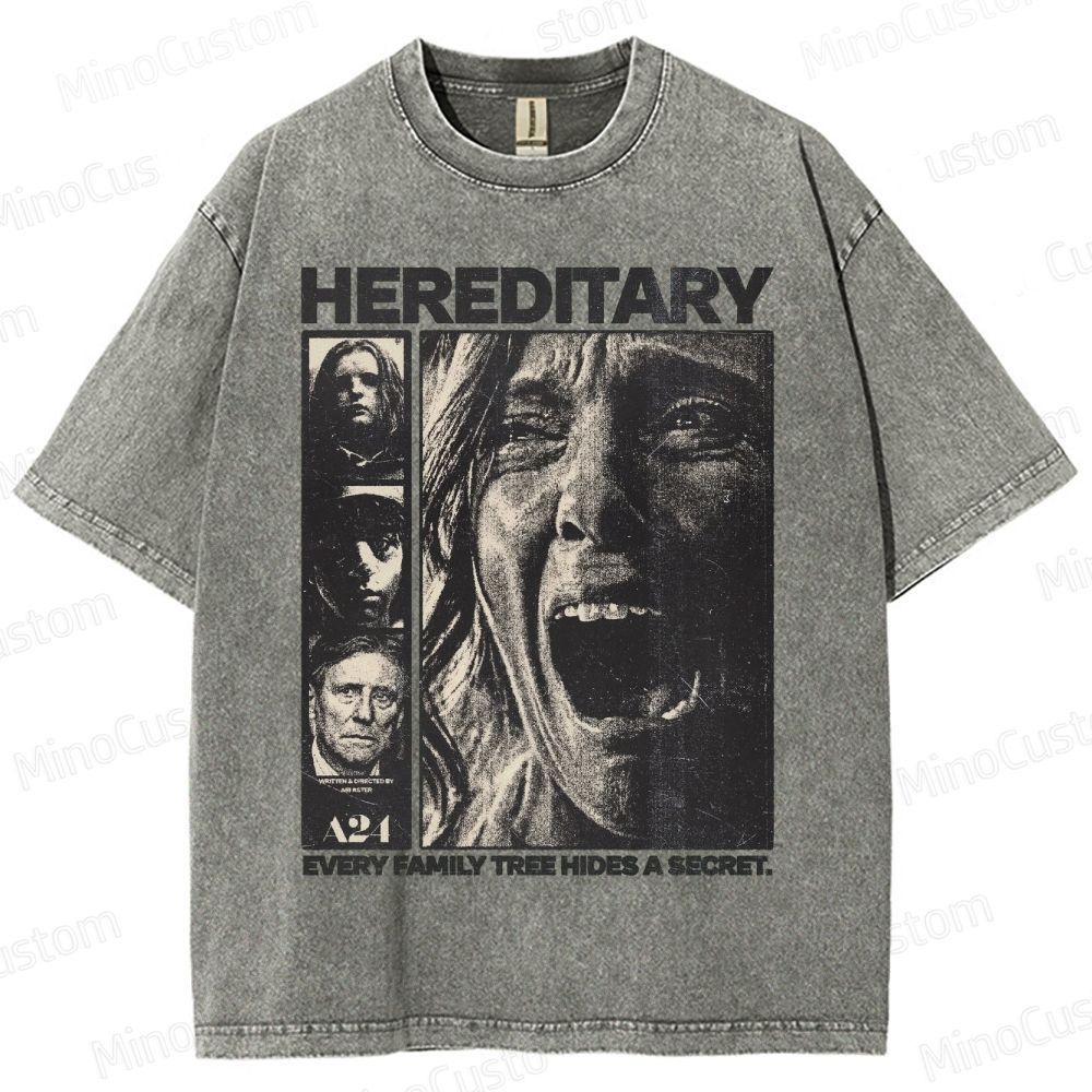 Hereditary Horror Washed T-Shirt 