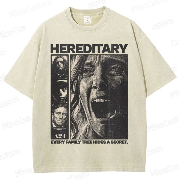 Hereditary Horror Washed T-Shirt 