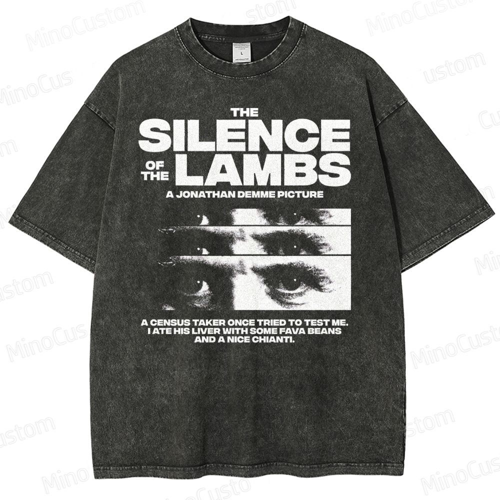 The Silence of the Lambs Washed T-Shirt