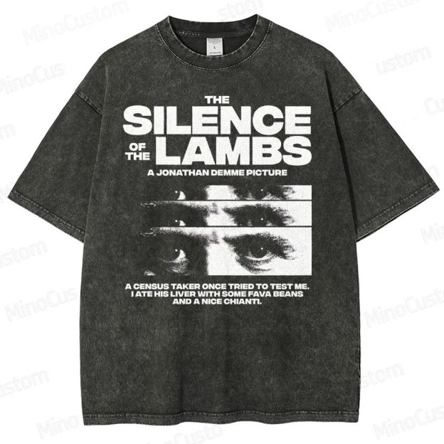 The Silence of the Lambs Washed T-Shirt