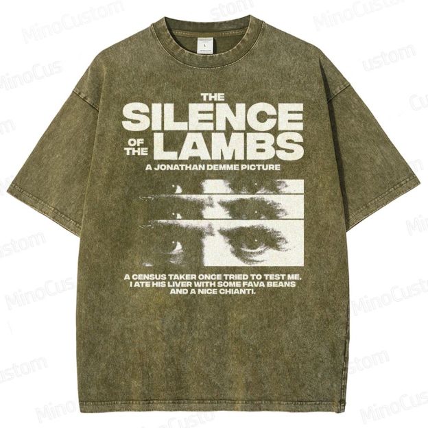 The Silence of the Lambs Washed T-Shirt