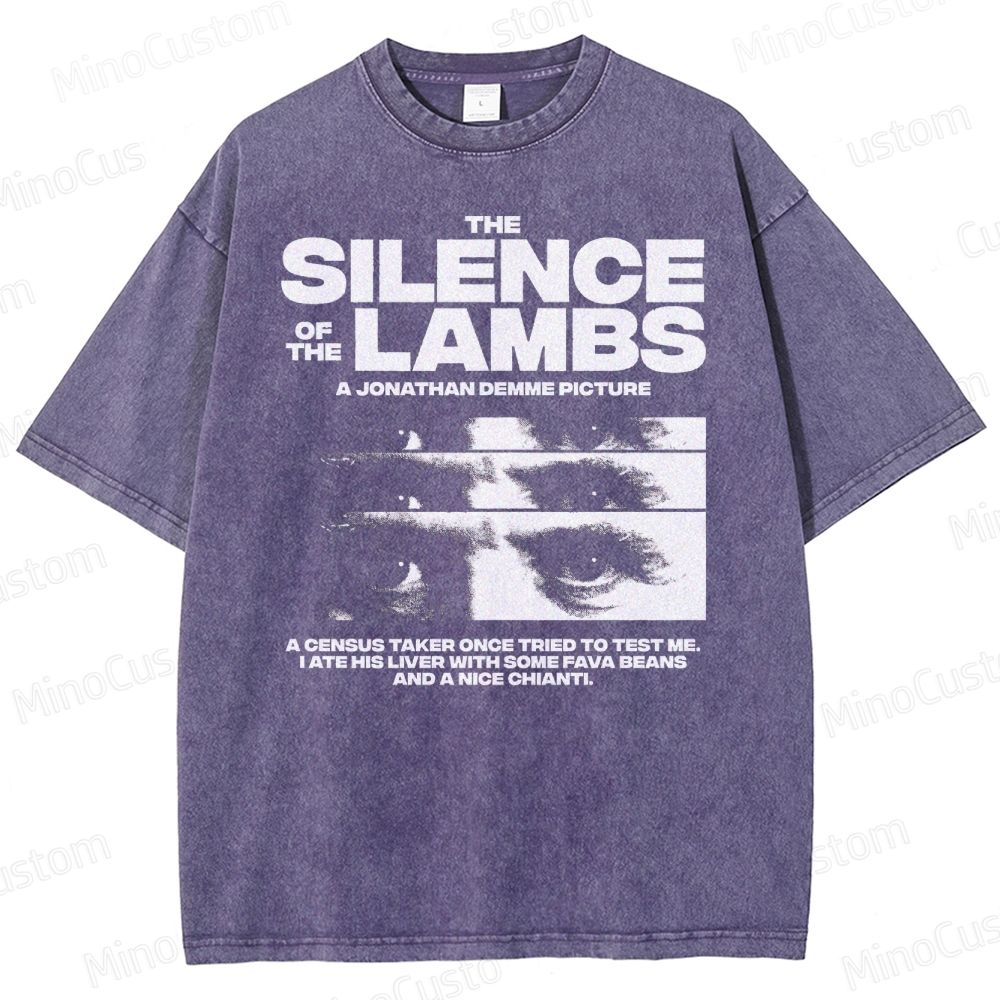 The Silence of the Lambs Washed T-Shirt