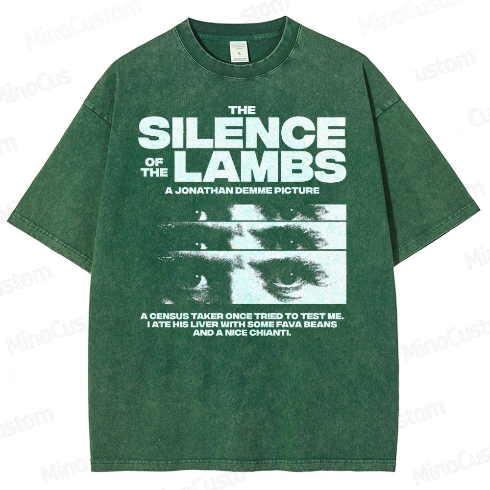 The Silence of the Lambs Washed T-Shirt