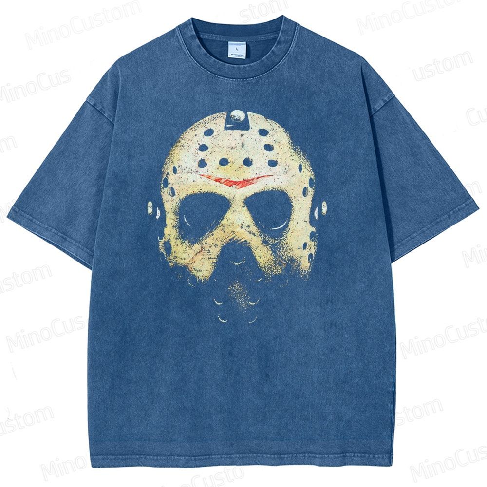 Jason Voorhees Friday The 13th Washed T-Shirt 