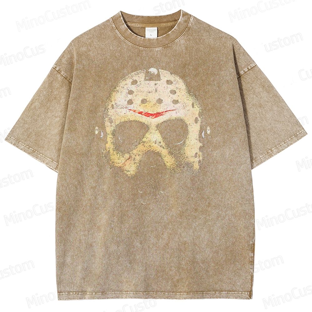 Jason Voorhees Friday The 13th Washed T-Shirt 
