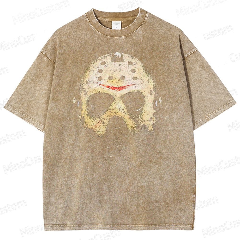 Jason Voorhees Friday The 13th Washed T-Shirt 