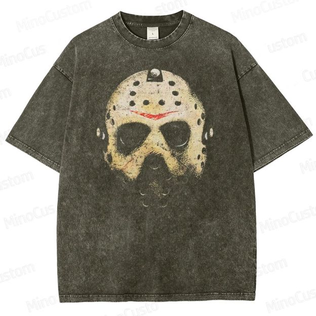 Jason Voorhees Friday The 13th Washed T-Shirt 