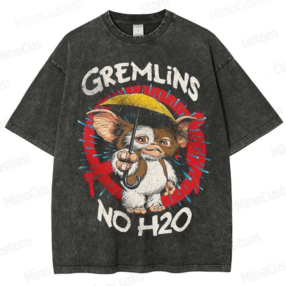 Gremlins Vintage 1984 Horror Movie  Washed T-Shirt 