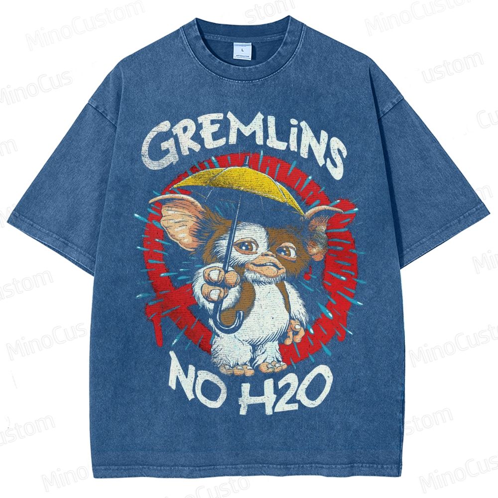 Gremlins Vintage 1984 Horror Movie  Washed T-Shirt 