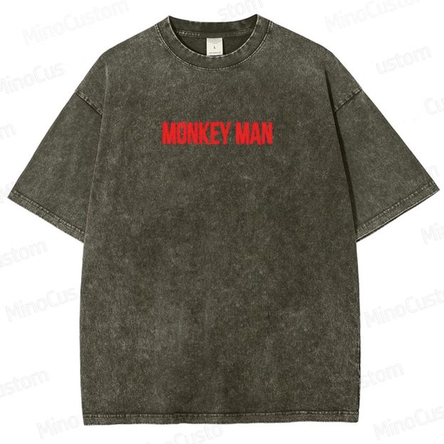 Monkey Man Vintage Washed T - Shirt