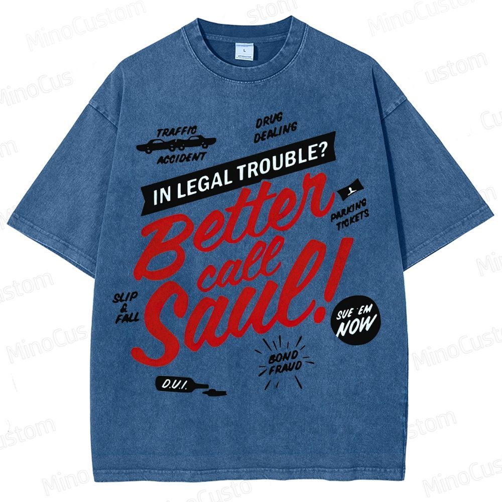 Better Call Saul Vintage Washed T - Shirt